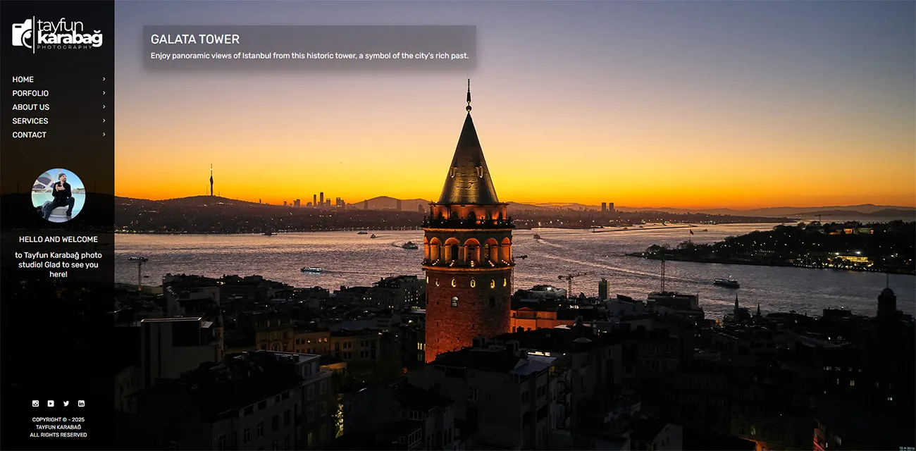 Tayfun Karabağ Web Site Projesi