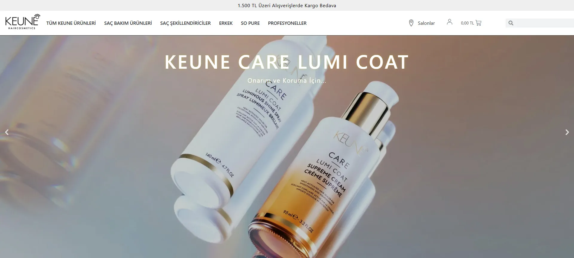 KEUNE E-Ticaret Projesi