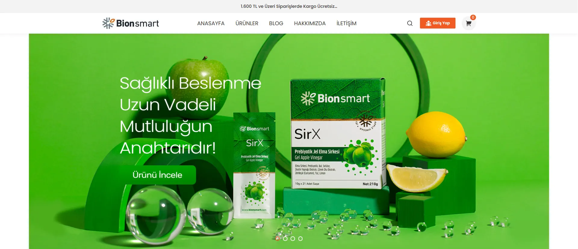 Bionsmart E-Ticaret Projesi