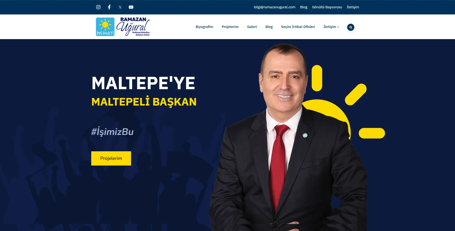 Ramazan Uğural Web Projesi