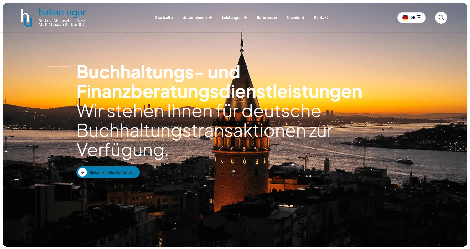 Steuerberatung Uğur Web Projesi