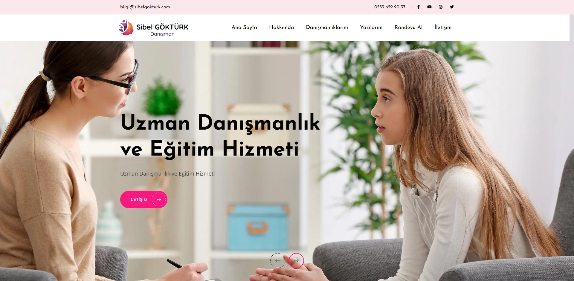 Sibel Göktürk Web Projesi