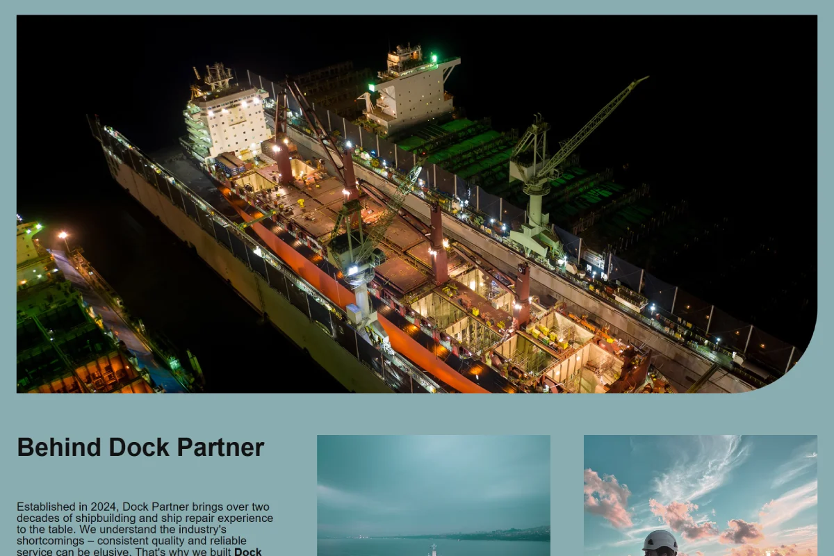 Dock Partner Web Projesi