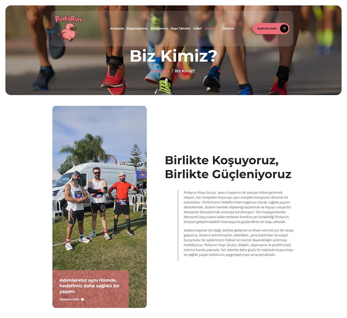 Pinkyrun Web Sitesi Projesi