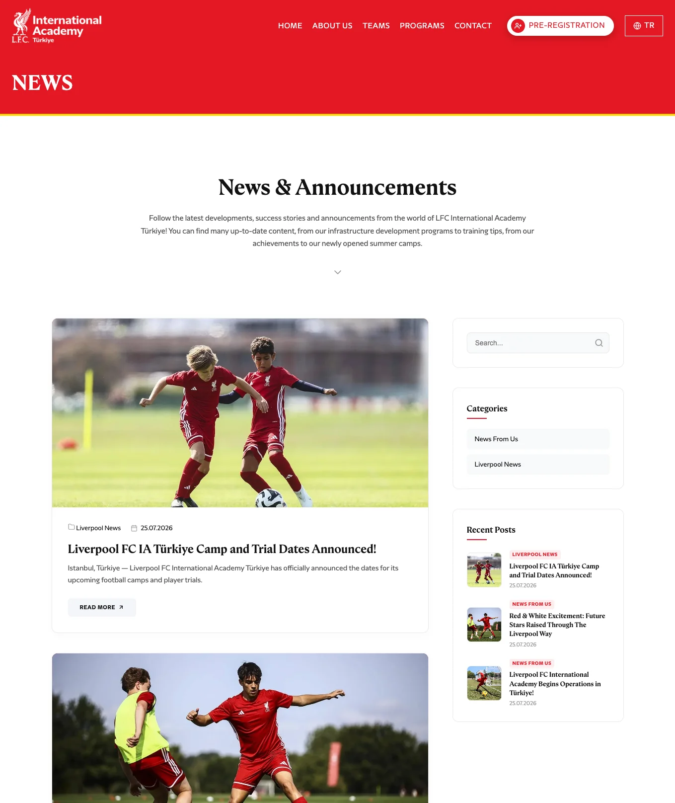 Liverpool FC International Academy Türkiye
